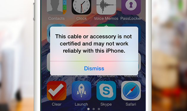 Your Charger Not Working With iOS8.3 Makes Steve Jobs Applaud